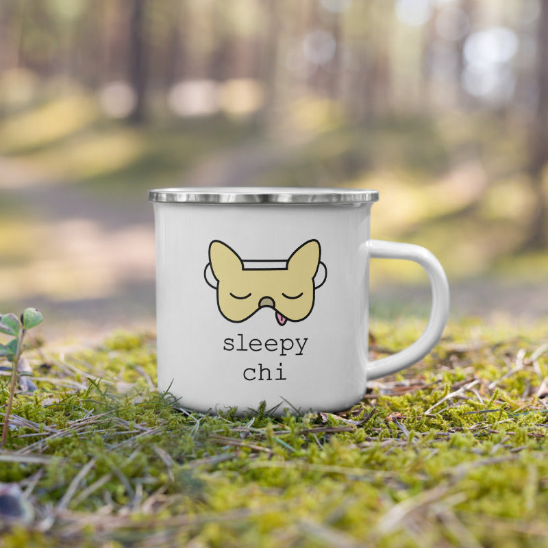 Sleepy Chi Camper Mug