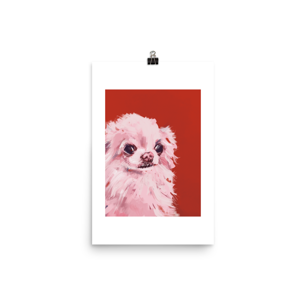 Big Eyes, Bigger Heart Chihuahua Art Print