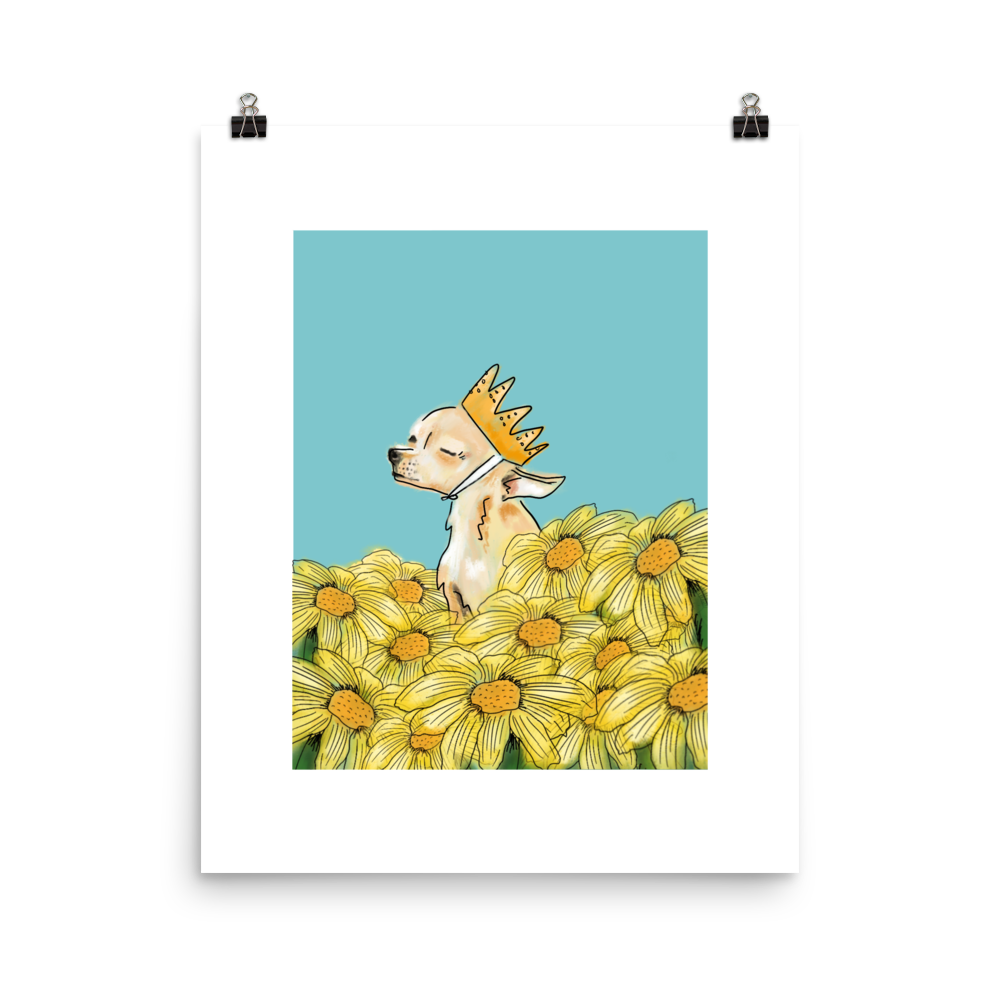 Flower Power Chi - Art Print