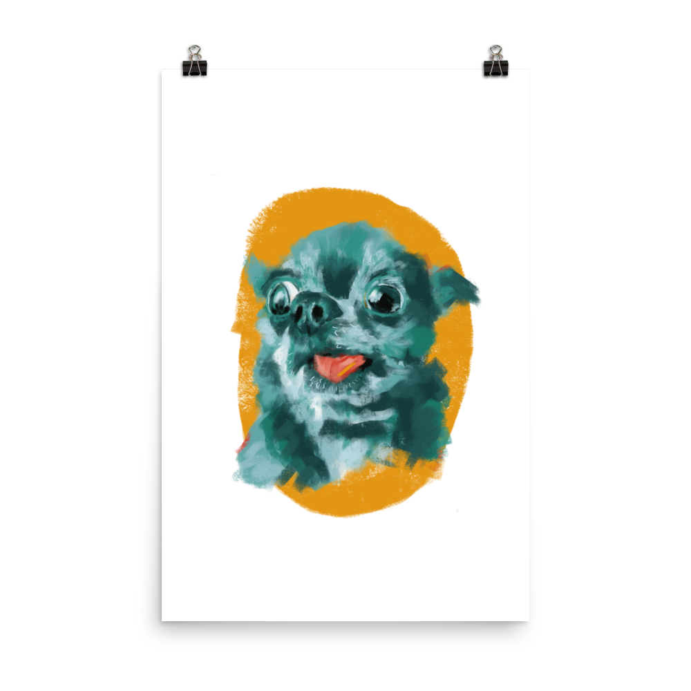 Tongue Study #1 - Chihuahua Art Print | Wall Art