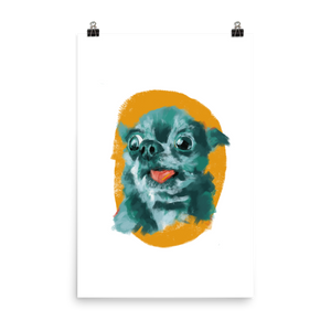 Tongue Study #1 - Chihuahua Art Print | Wall Art